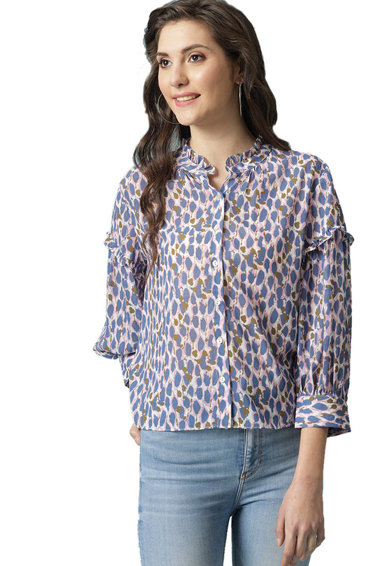 Gipsy Multi Poleyster Blouse