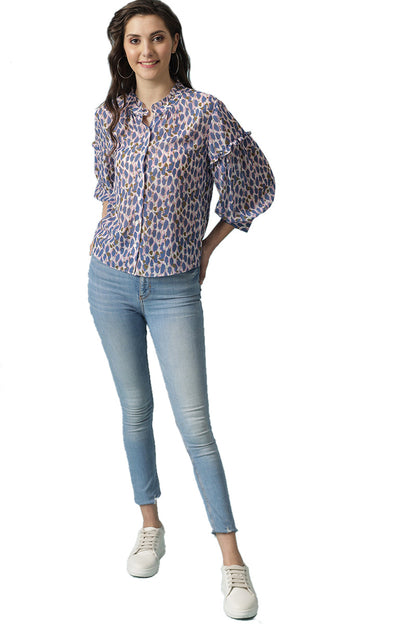 Gipsy Multi Poleyster Blouse