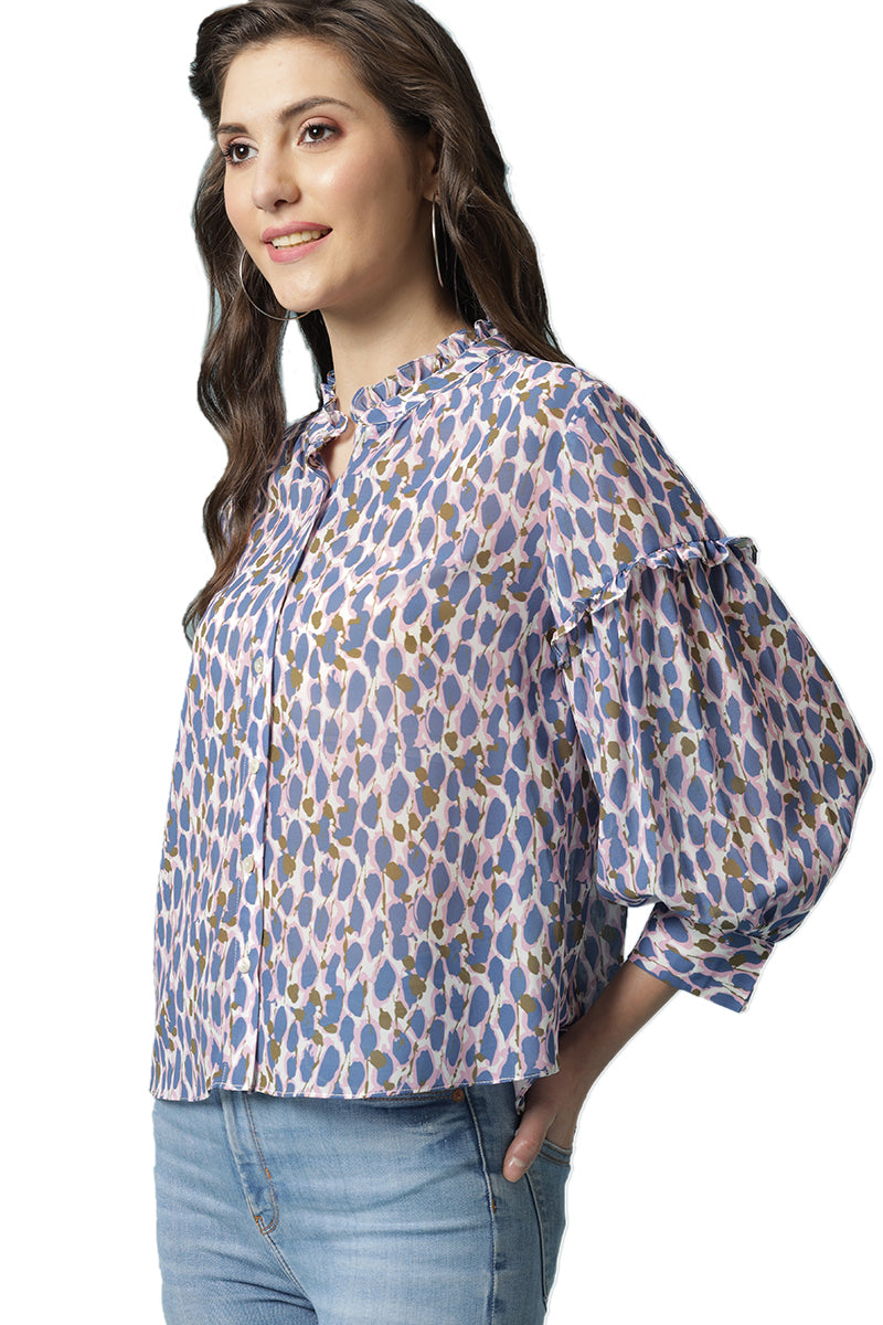 Gipsy Multi Poleyster Blouse