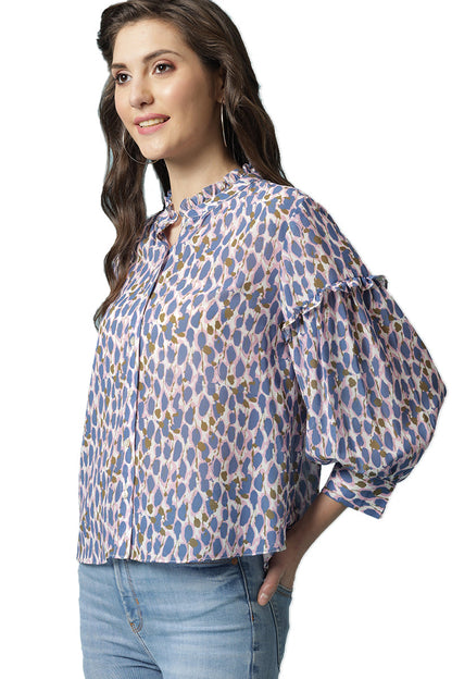Gipsy Multi Poleyster Blouse