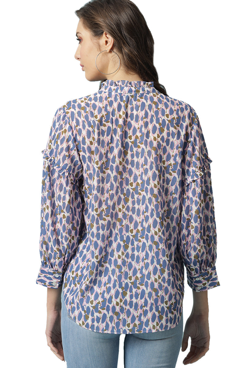 Gipsy Multi Poleyster Blouse