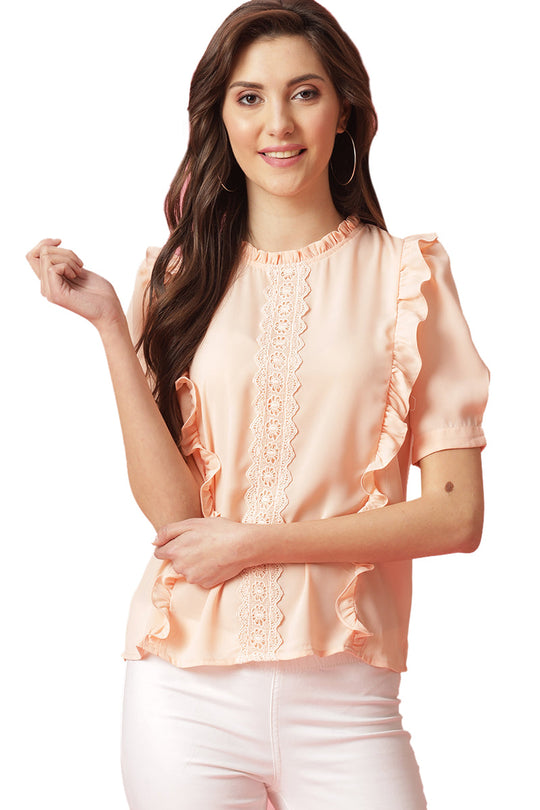 Gipsy Pink Royal Georgette Blouse