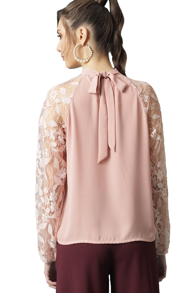 Gipsy Dusky Pink Poleyster Blouse