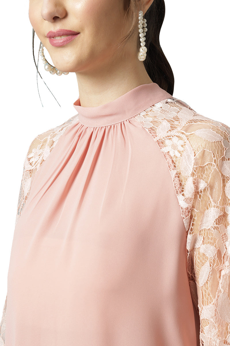 Gipsy Dusky Pink Poleyster Blouse