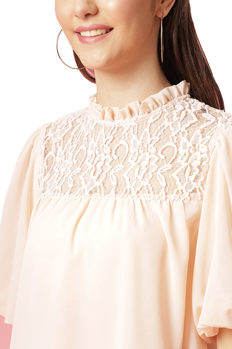 Gipsy Baby Pink Georgette Blouse