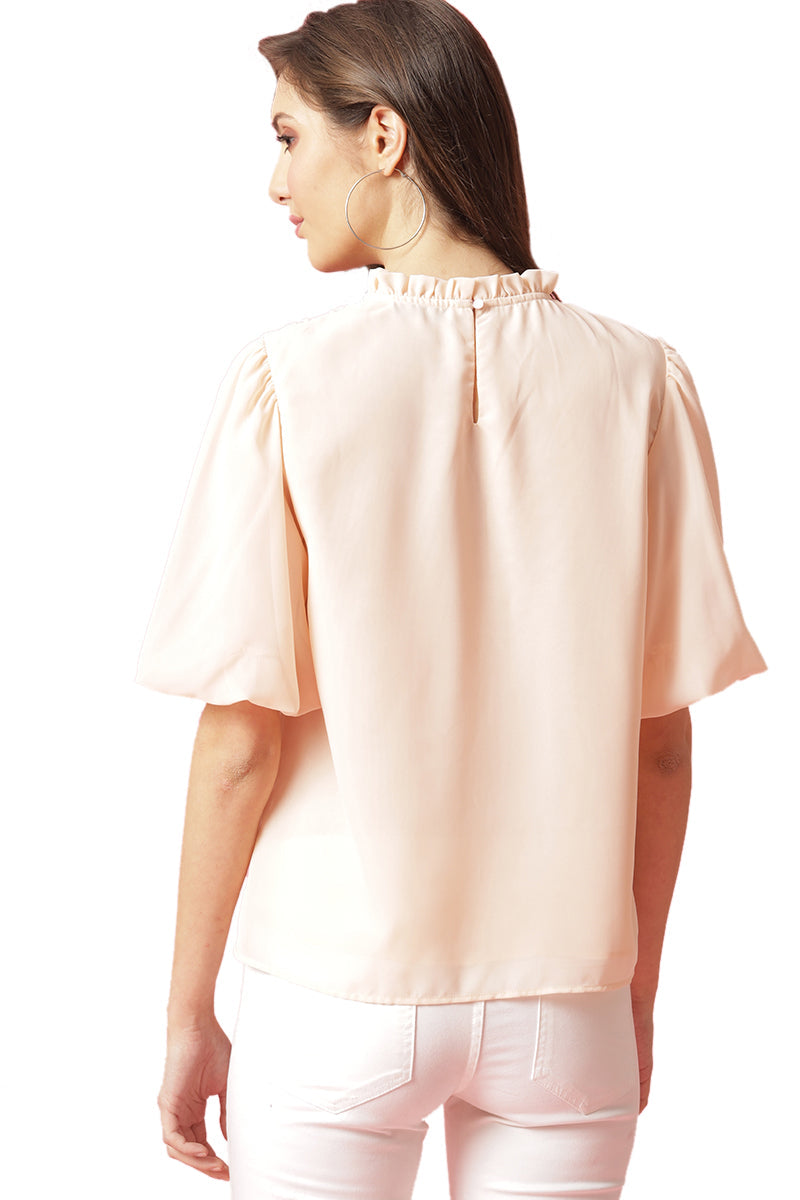 Gipsy Baby Pink Georgette Blouse