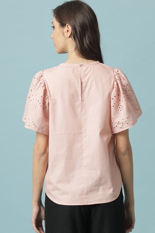 Gipsy Dusky Pink Cotton Blouse