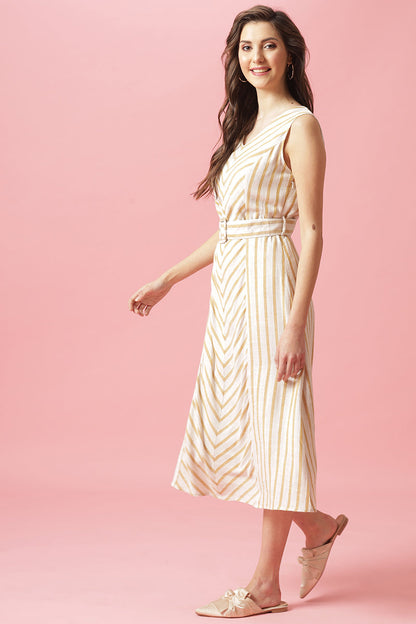Gipsy Mustard Cotton Dress