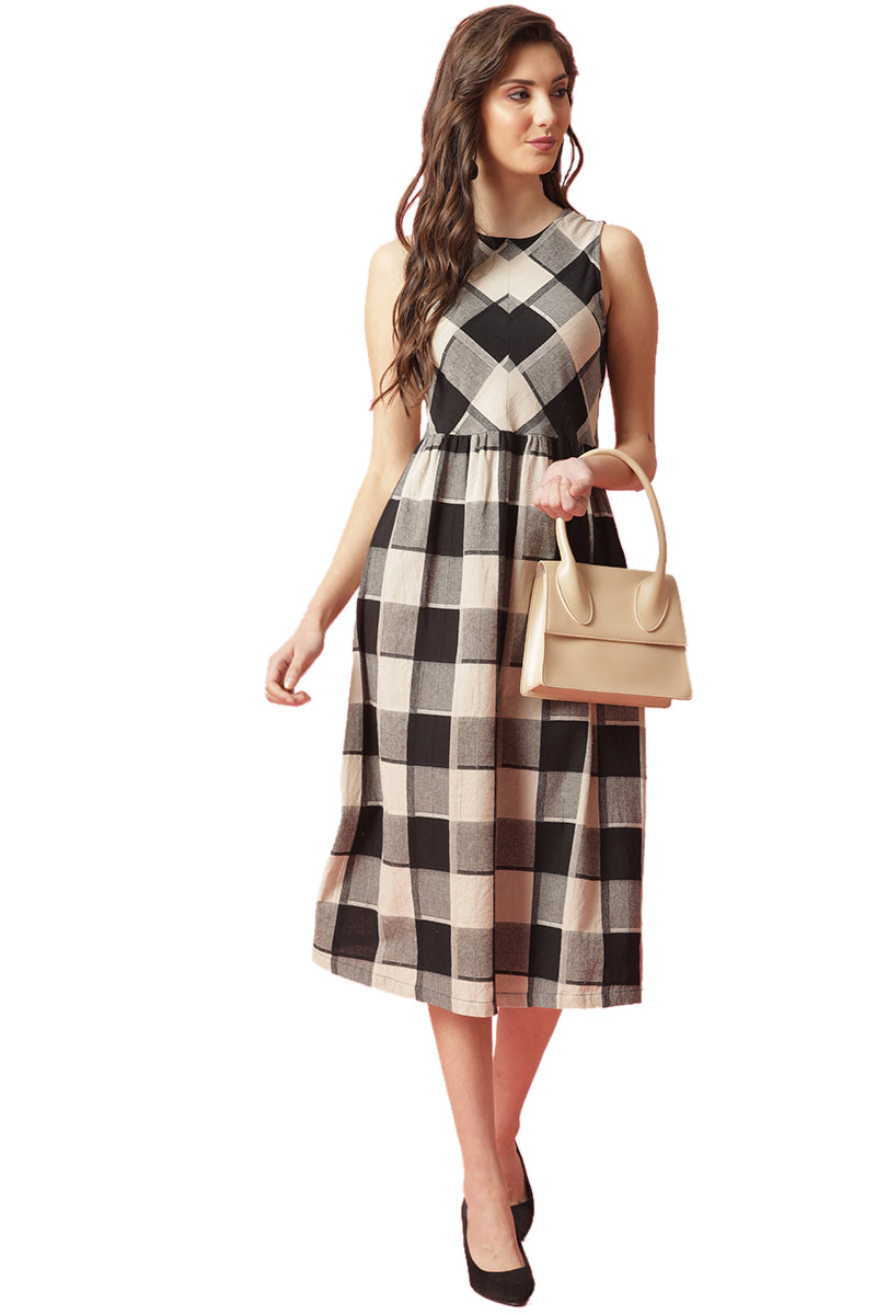 Gipsy Black Cotton Dress
