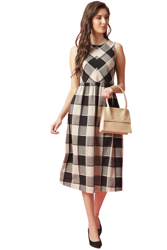 Gipsy Black Cotton Dress