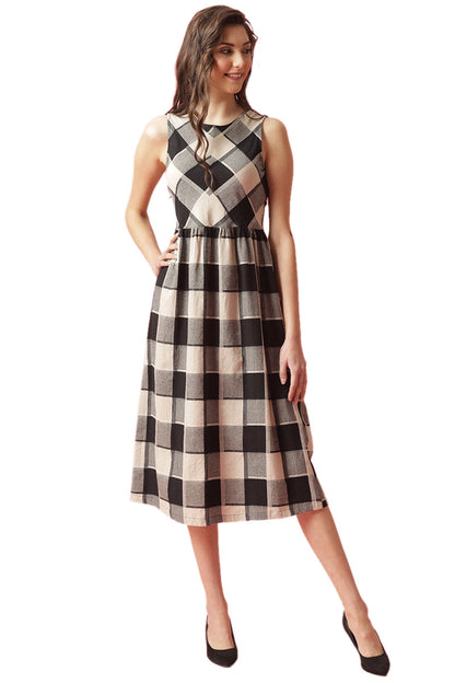 Gipsy Black Cotton Dress