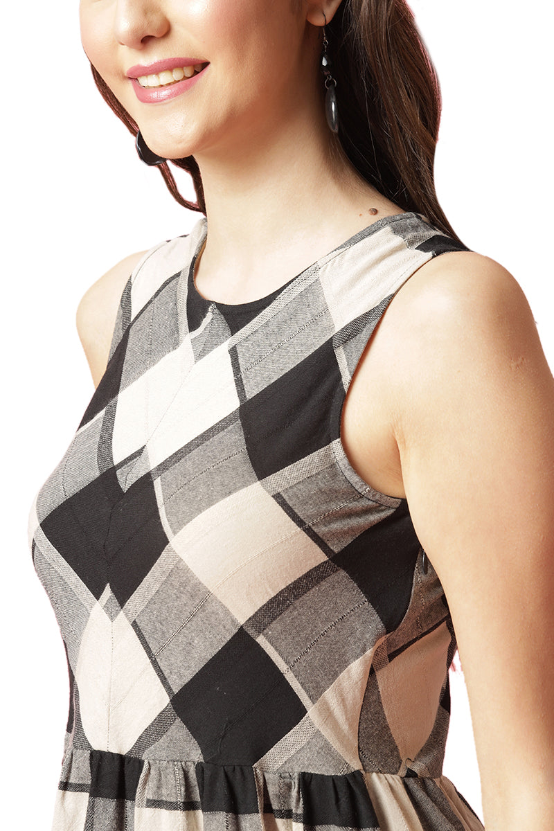 Gipsy Black Cotton Dress