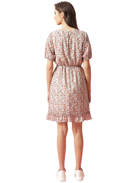 Gipsy Cream Georgette Dress