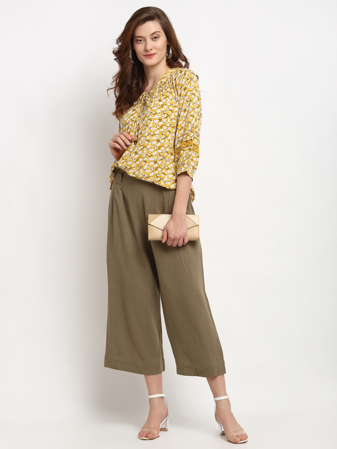 Gipsy Yellow Rayon Tunic
