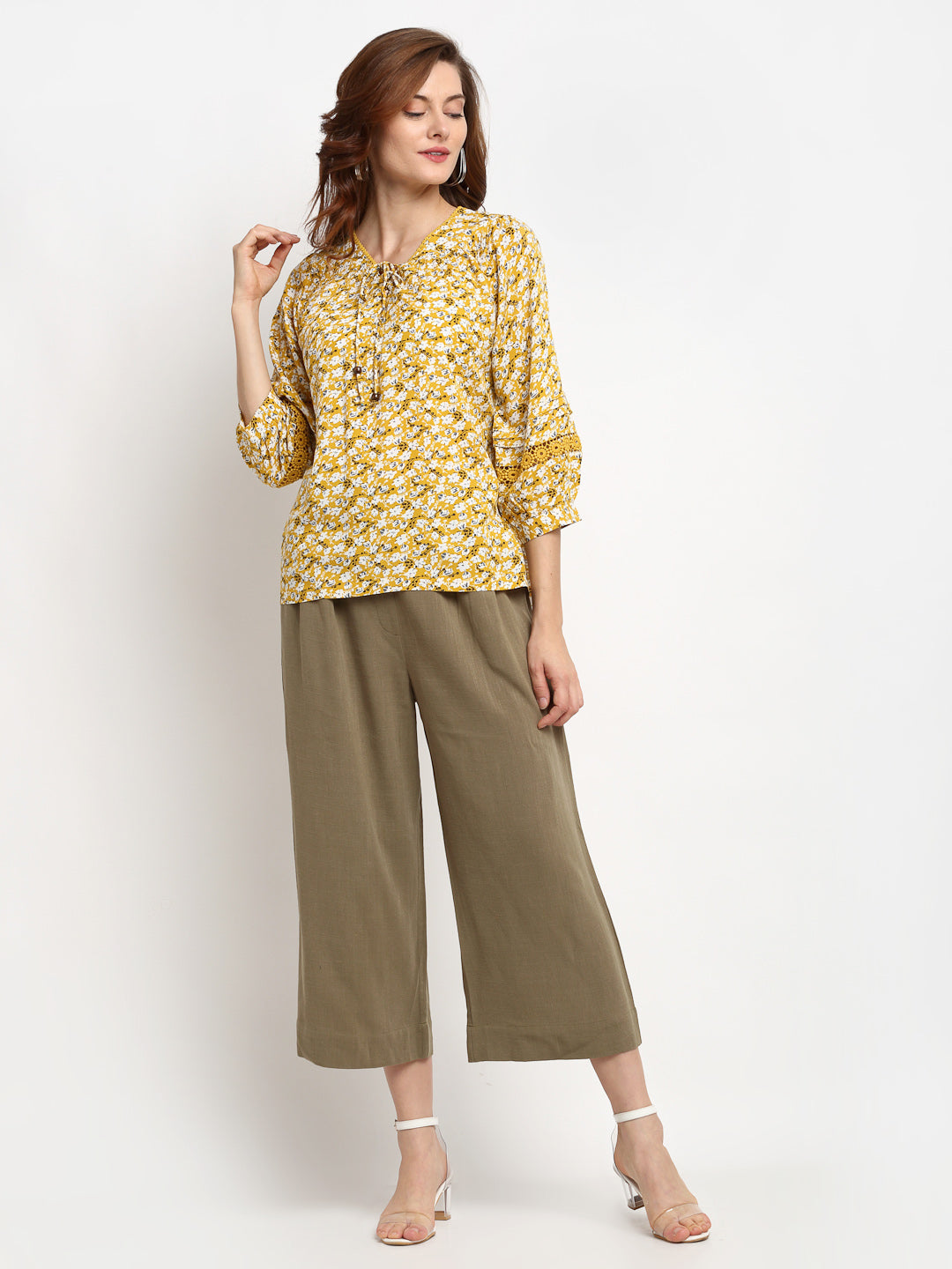 Gipsy Yellow Rayon Tunic