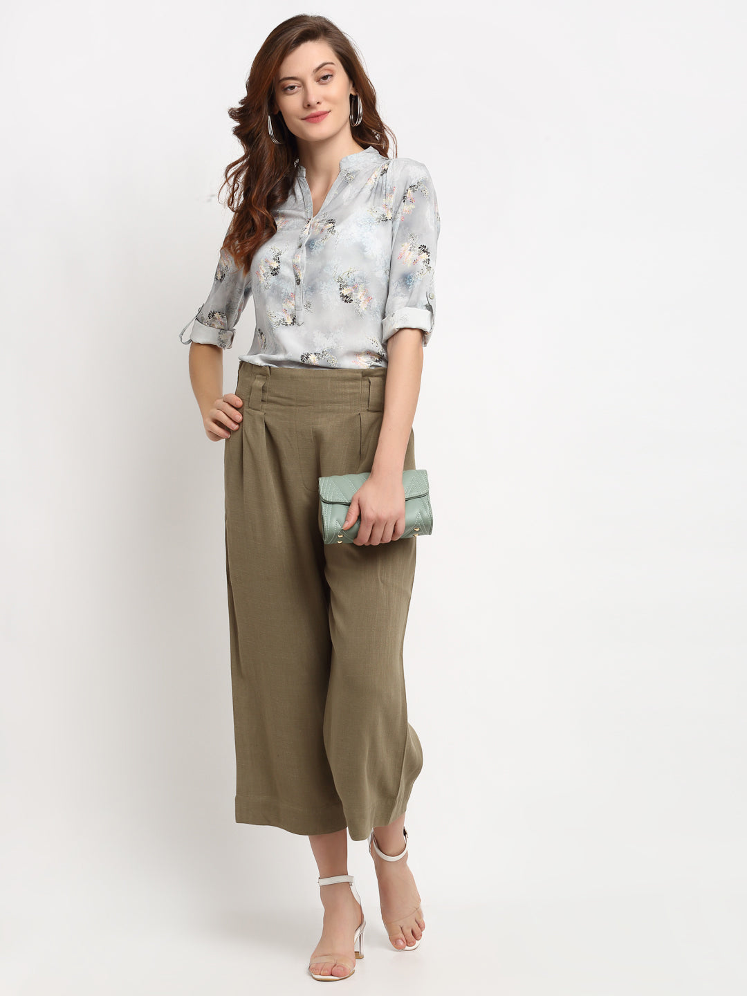 Gipsy Grey Rayon Crepe Tunic