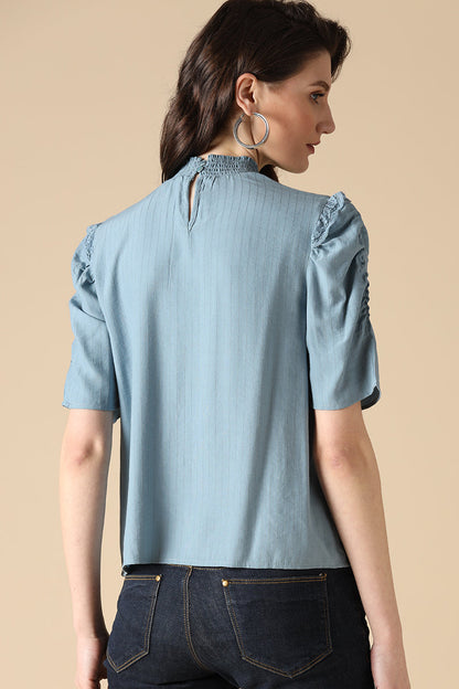 Gipsy Sage Fashion Poly Crepe Blouse
