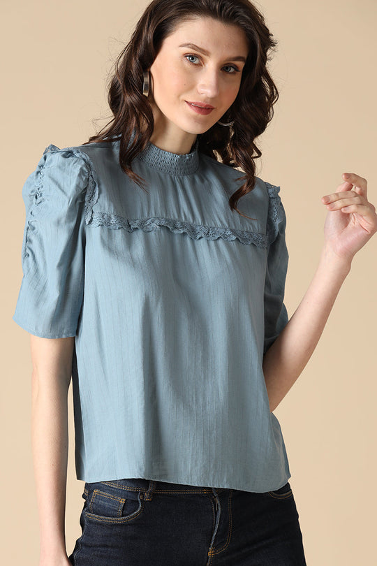 Gipsy Sage Fashion Poly Crepe Blouse