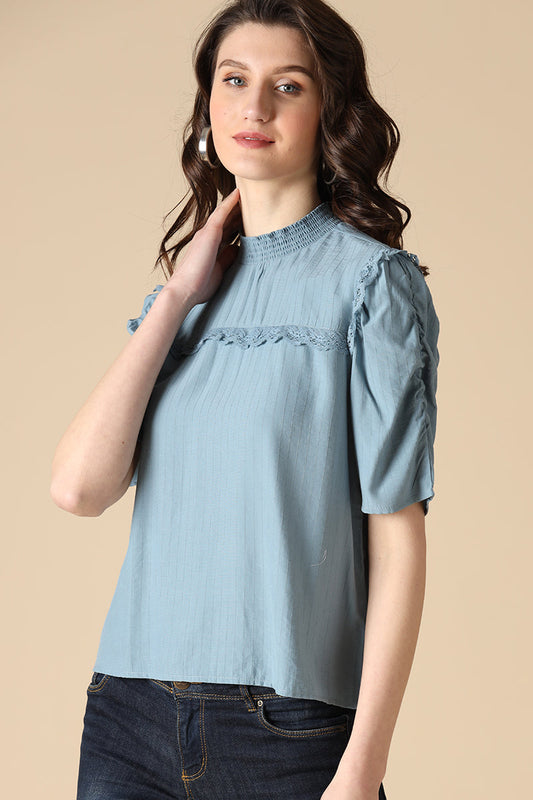Gipsy Sage Fashion Poly Crepe Blouse