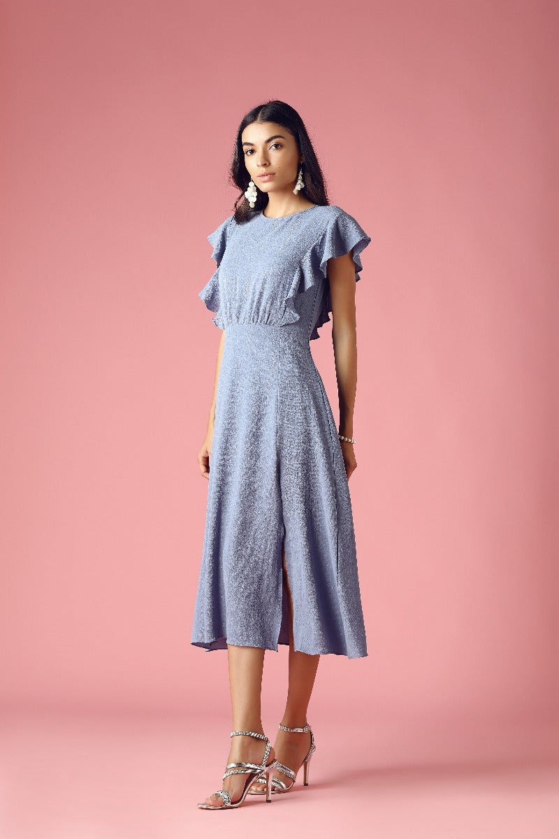 Gipsy Blue Synthetics Dress
