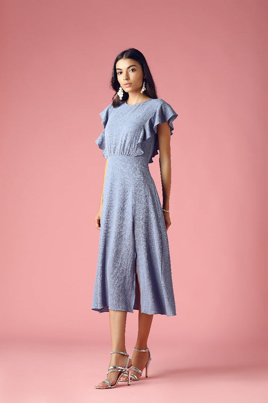 Gipsy Blue Synthetics Dress