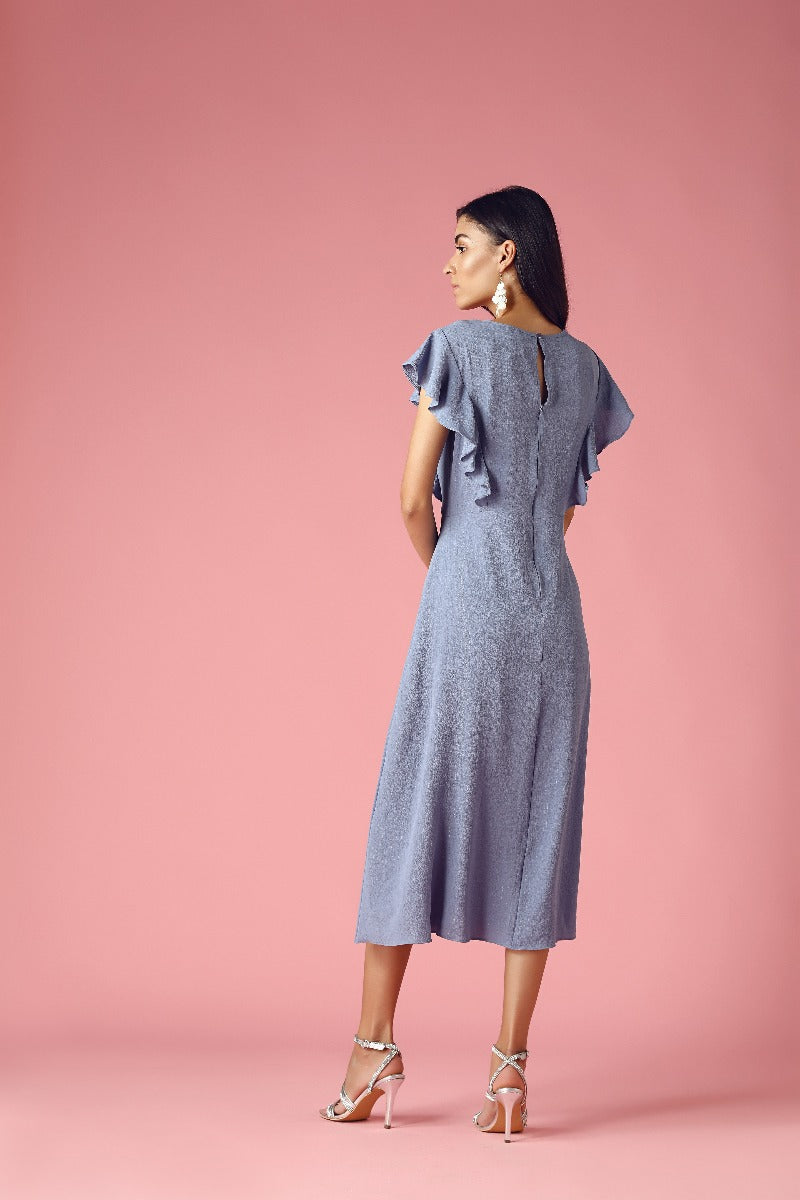 Gipsy Blue Synthetics Dress
