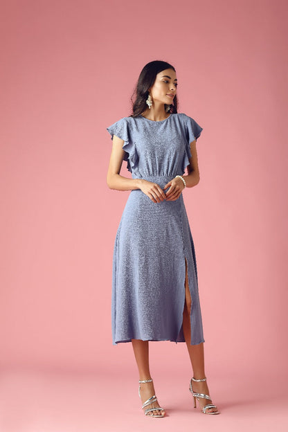 Gipsy Blue Synthetics Dress