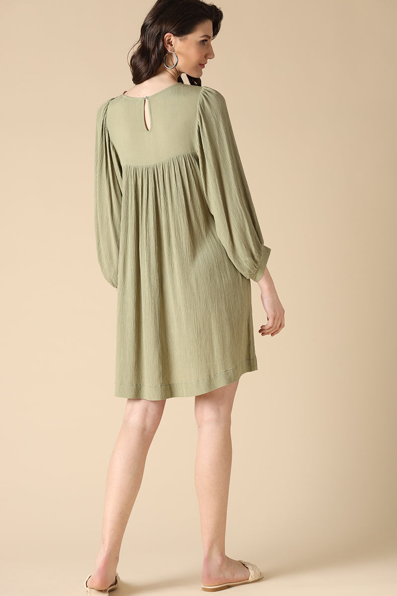 Gipsy Olive Fashion Poly Crepe Dresses