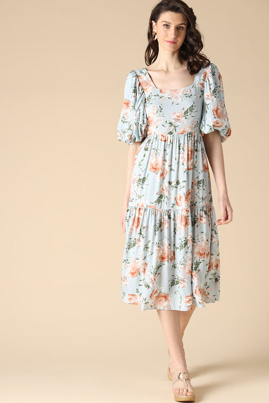 Gipsy Blue Fashion Rayon Dresses