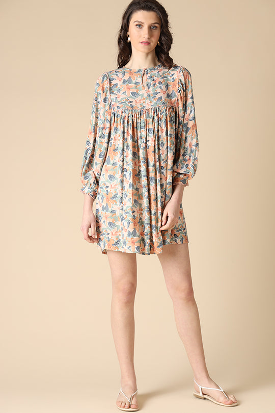 Gipsy Peach Fashion  Rayon Dress