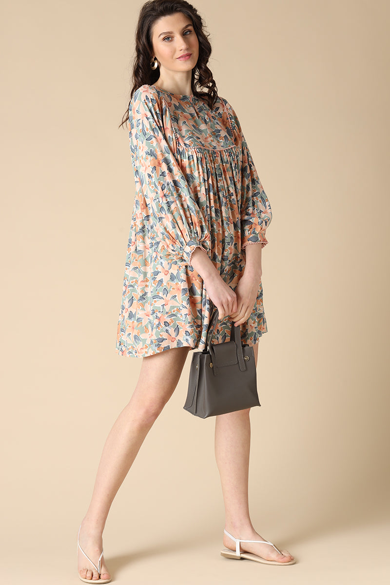 Gipsy Peach Fashion  Rayon Dress