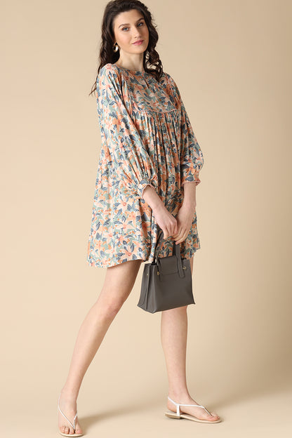 Gipsy Peach Fashion  Rayon Dress