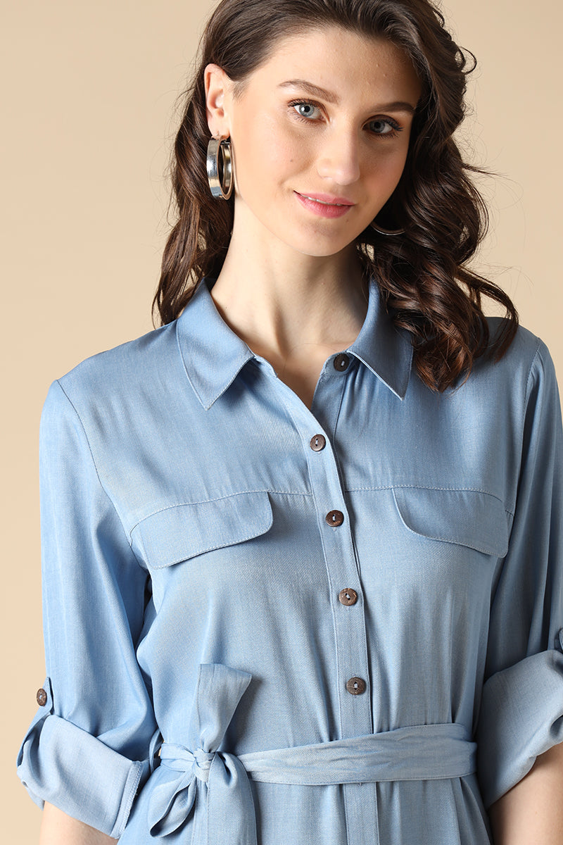 Gipsy Blue Fashion Denim Dresses