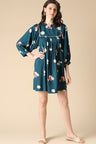 Gipsy Dark Green Fashion Rayon Crepe Dresses