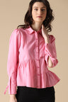 Gipsy Fuschia Fashion Cotton Shirt