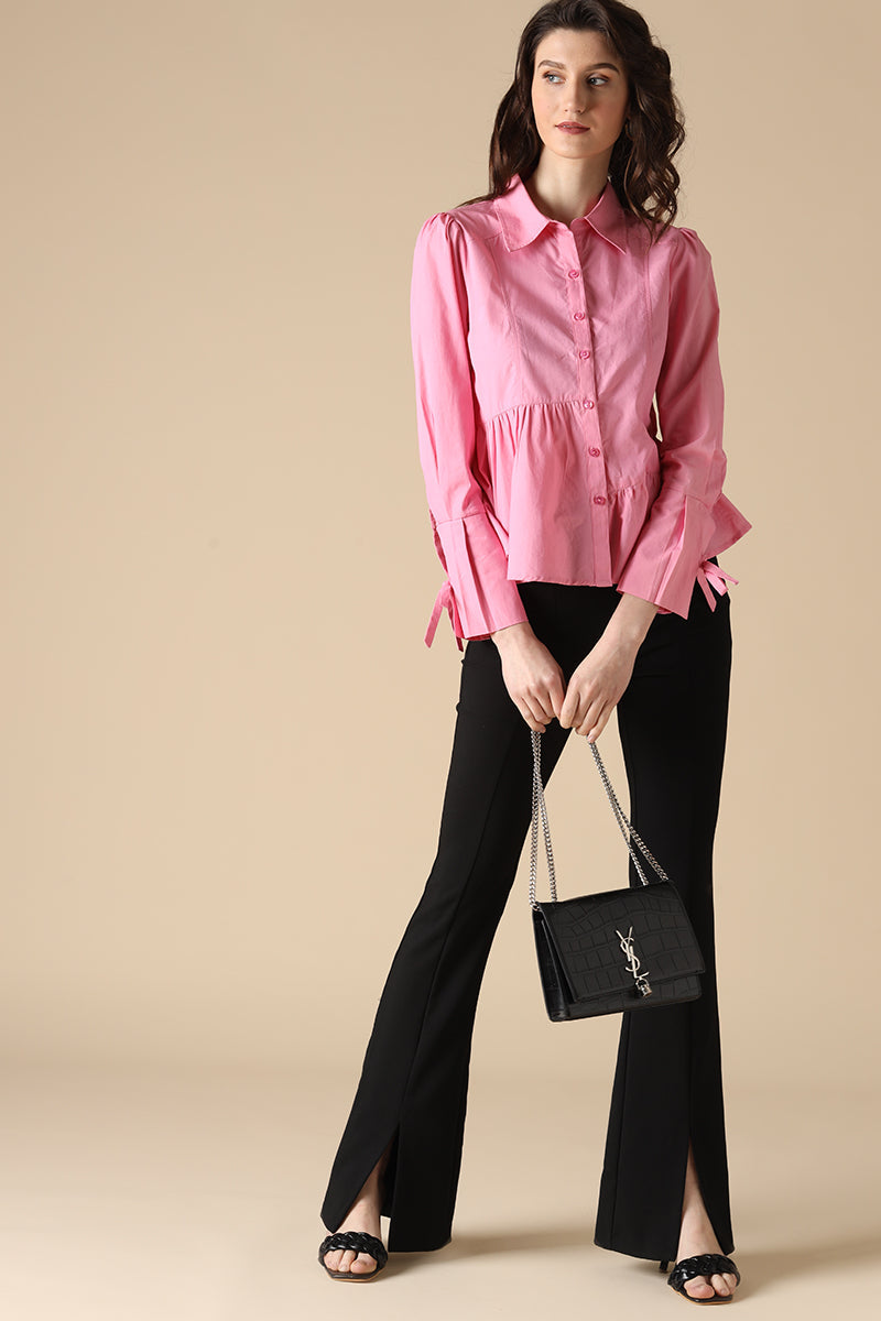 Gipsy Fuschia Fashion Cotton Shirt