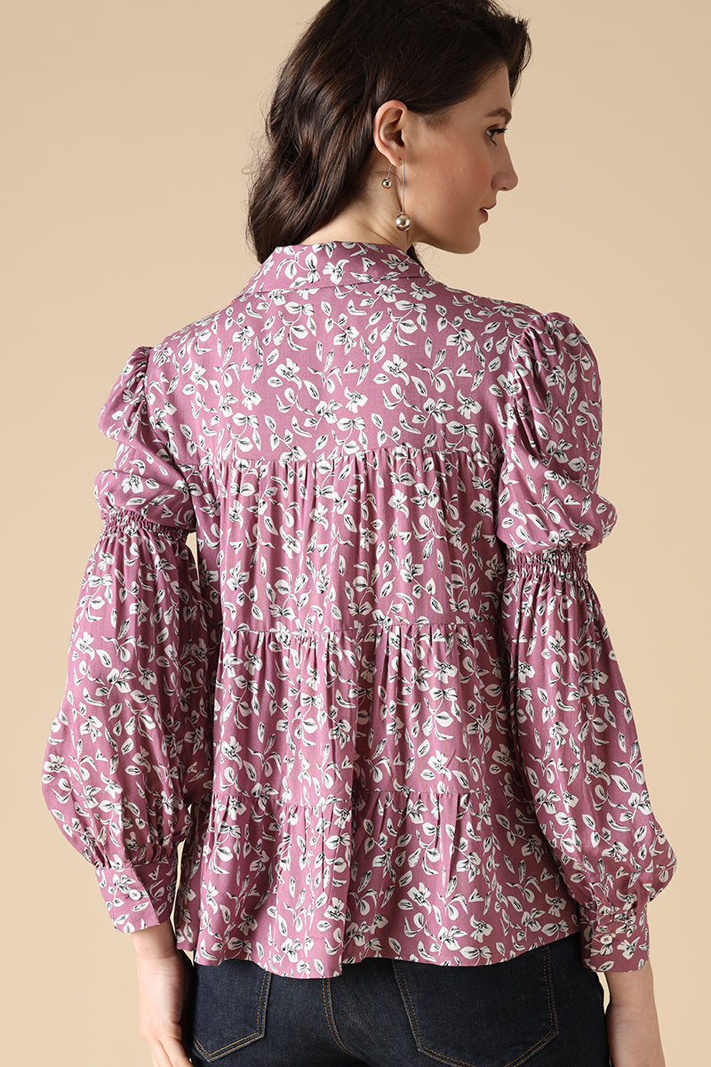 Gipsy Lavender Fashion Rayon Shirt