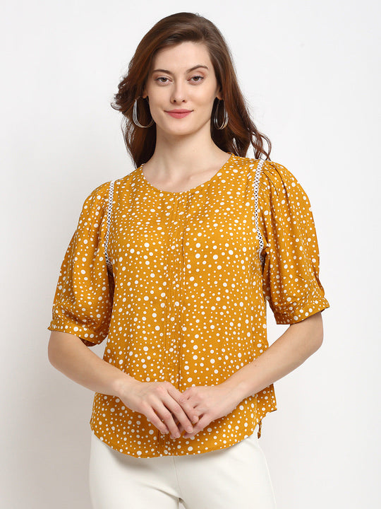Gipsy Mustard Rayon Tunic