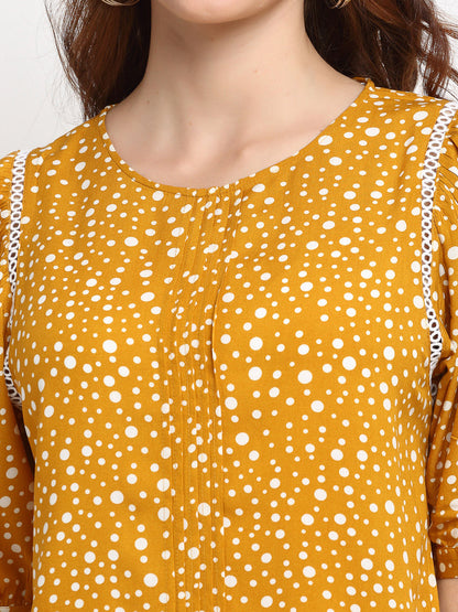 Gipsy Mustard Rayon Tunic