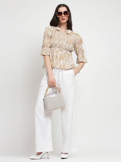 Gipsy Ochere Cotton Print Blouse
