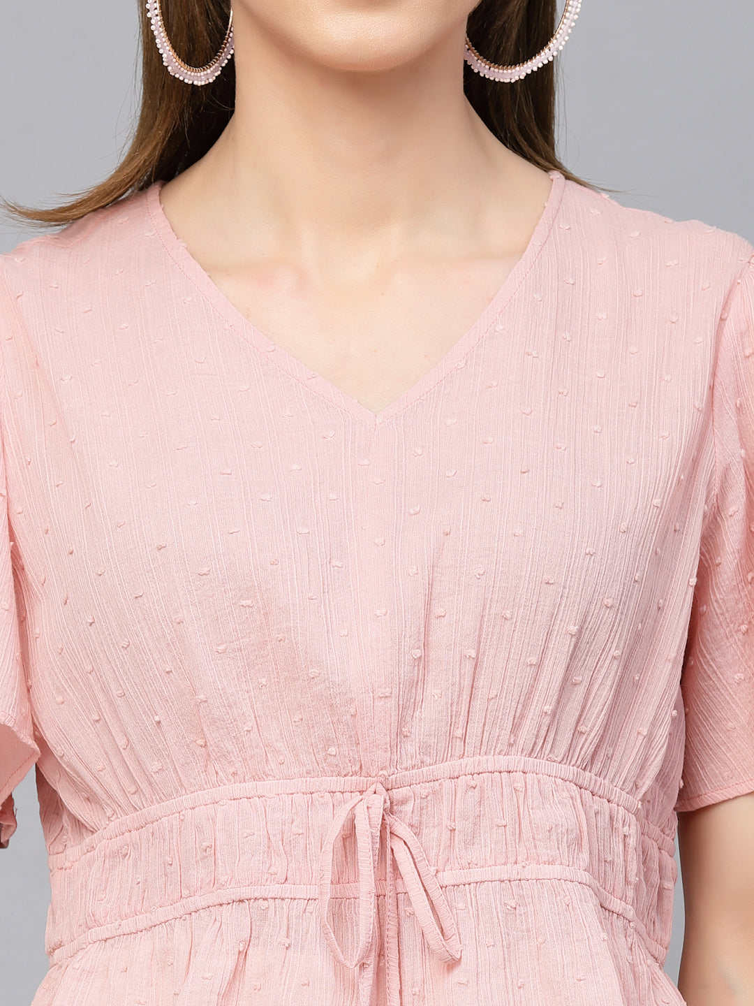 Gipsy Pink Cotton Dobby Blouse