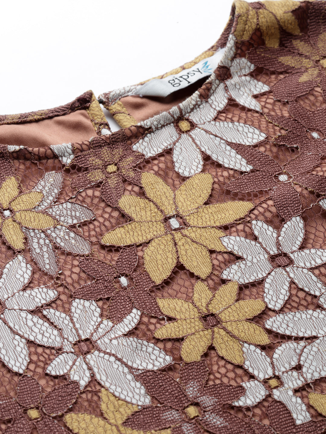 Gipsy Mocca Net Fabric Blouse