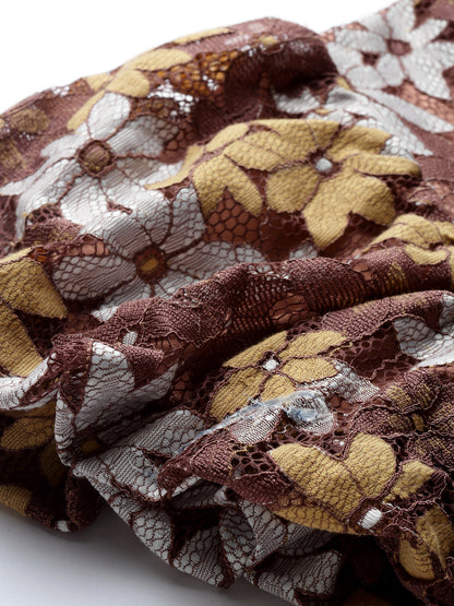 Gipsy Mocca Net Fabric Blouse