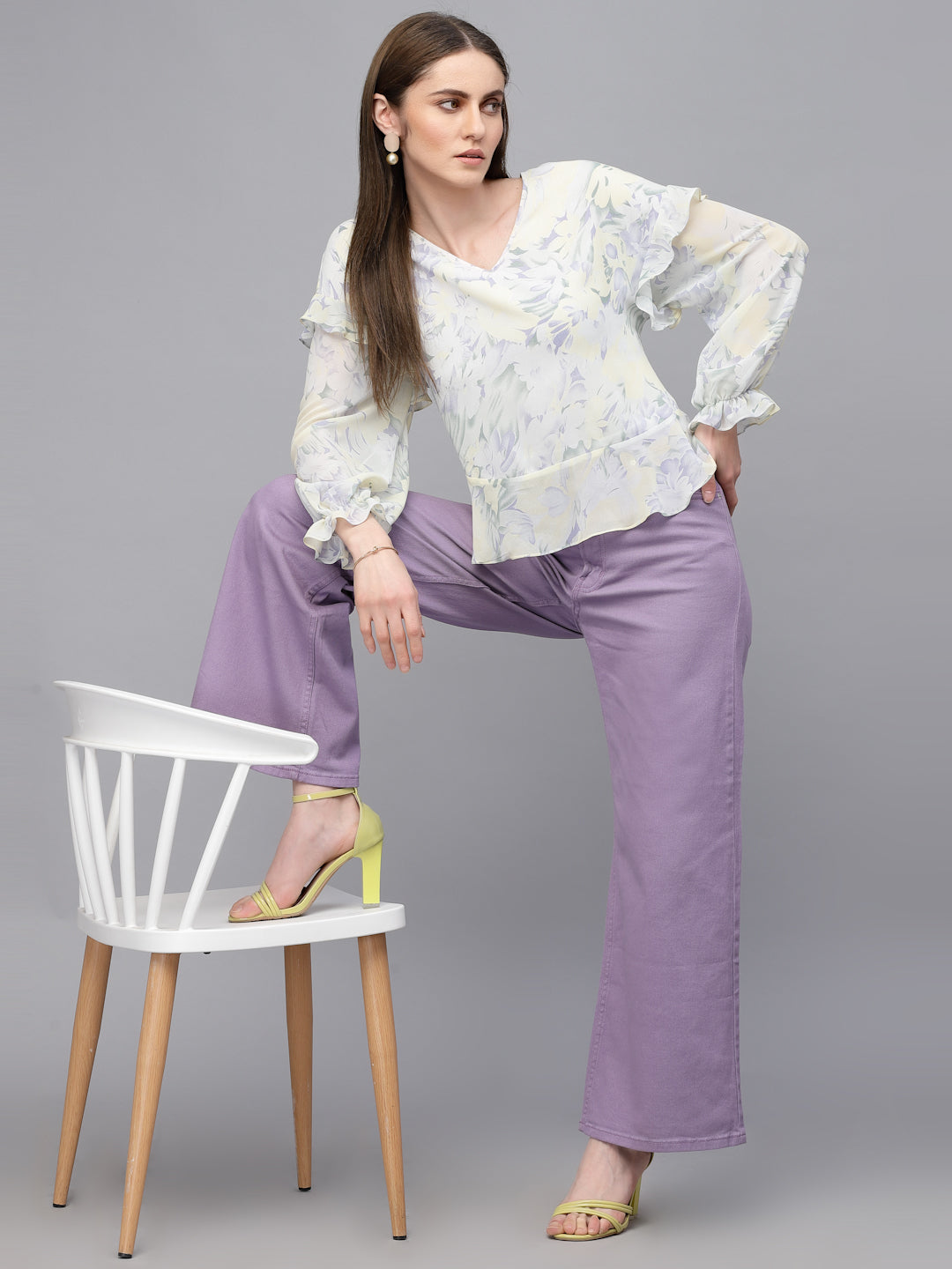 Gipsy Butter Yellow Georgette Blouse