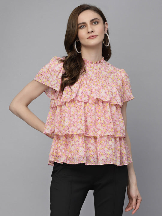 Gipsy Pink Georgette Blouse