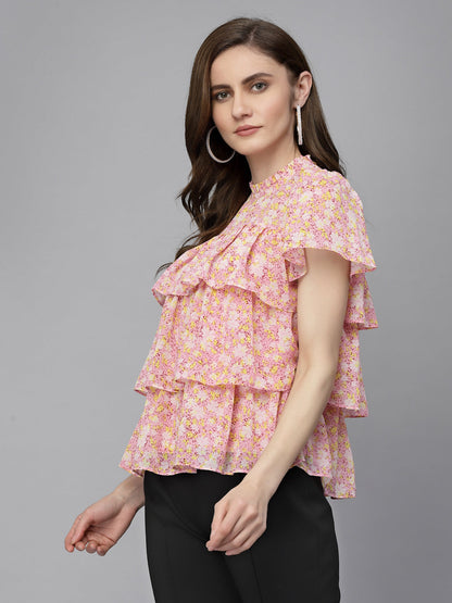 Gipsy Pink Georgette Blouse