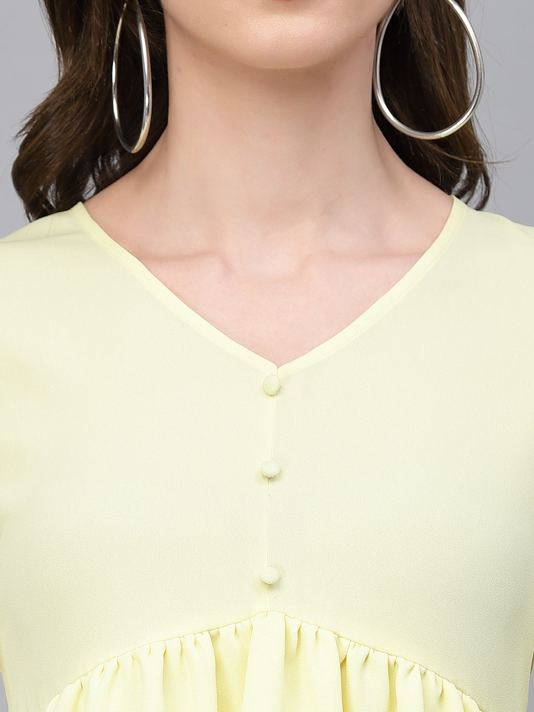 Gipsy Butter Yellow Georgette Blouse