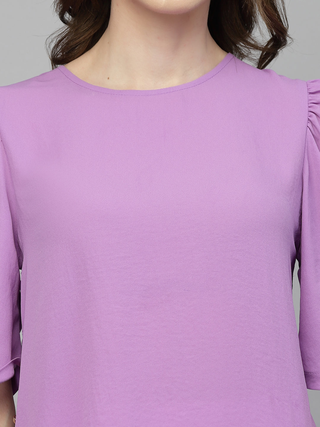 Gipsy Lavender Georgette Blouse
