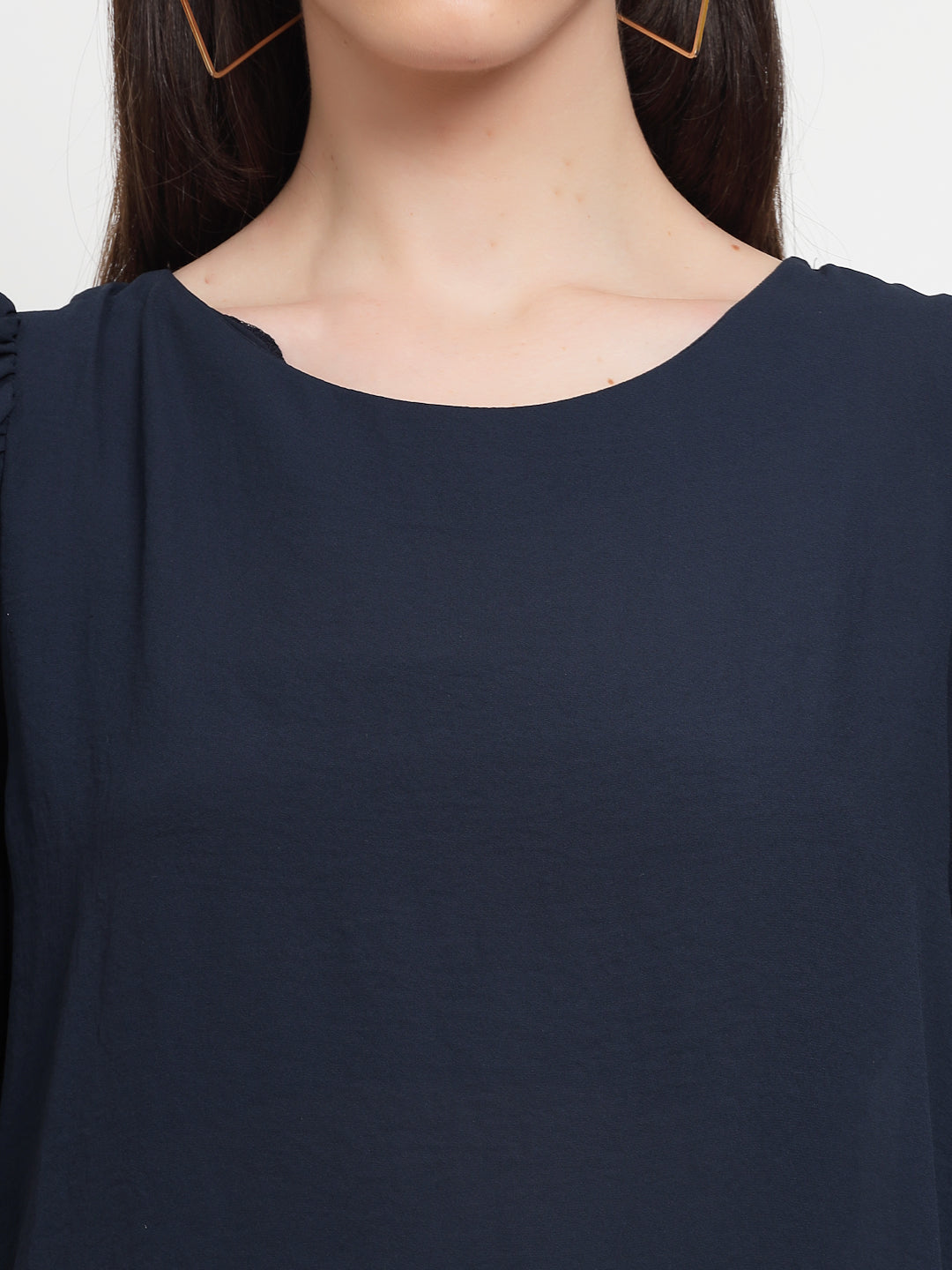 Gipsy Navy Georgette Blouse