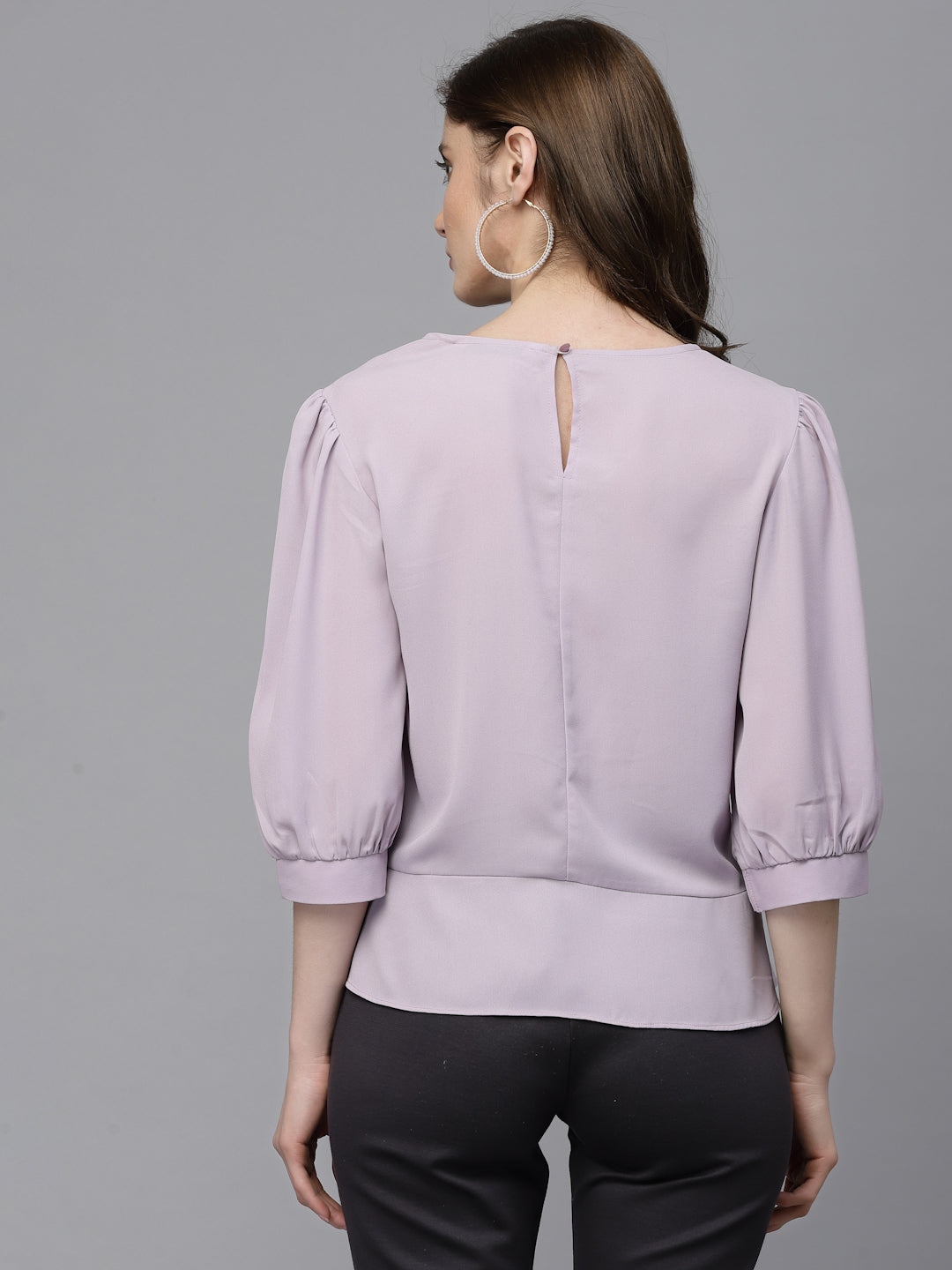 Gipsy Lavender Georgette Blouse